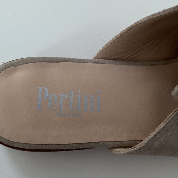 Pertini suede slide loafers NWOT - Picture 3 of 4